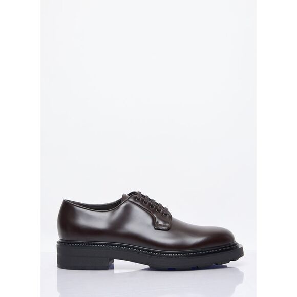 Prada Men Leather Lace-Up Shoes - Picture 1 of 7